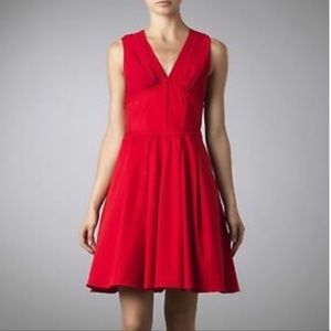 Ted Baker London Cissie Corset Dress In Red - Women’s Size 4